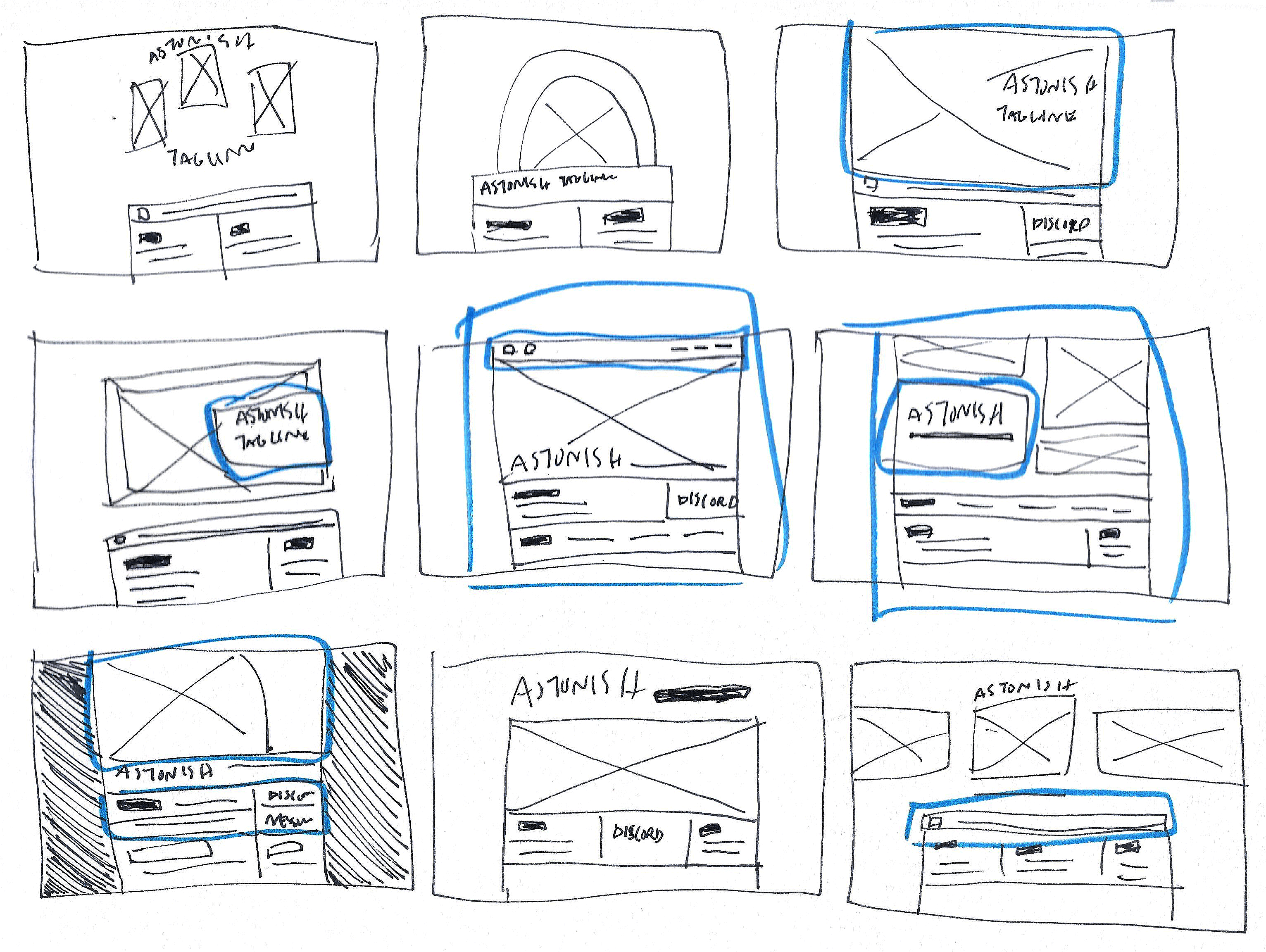 Round two of thumbnailing the header for Astonish